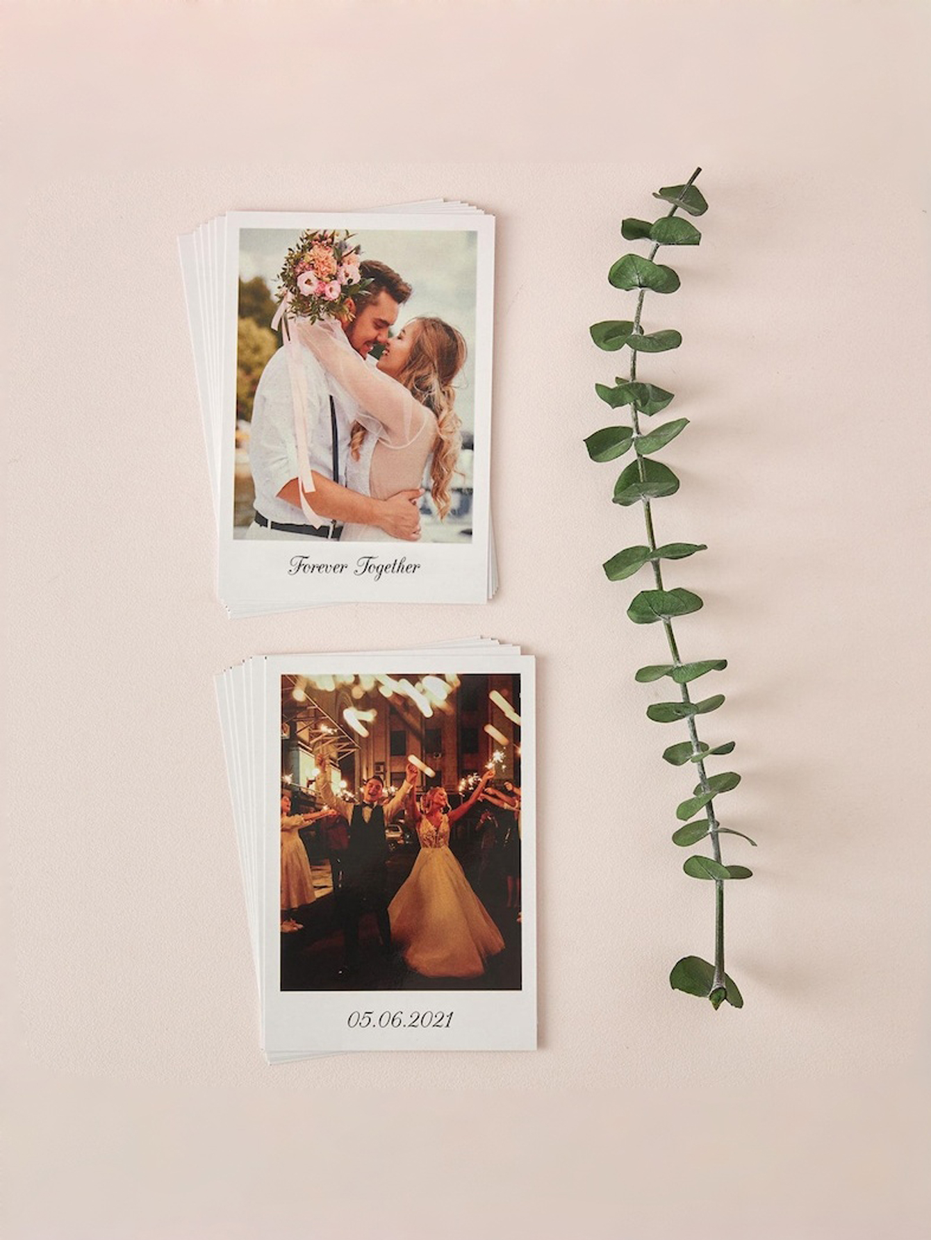 Customized photo prints with personalized messages—DIY anniversary gifts for any occasion